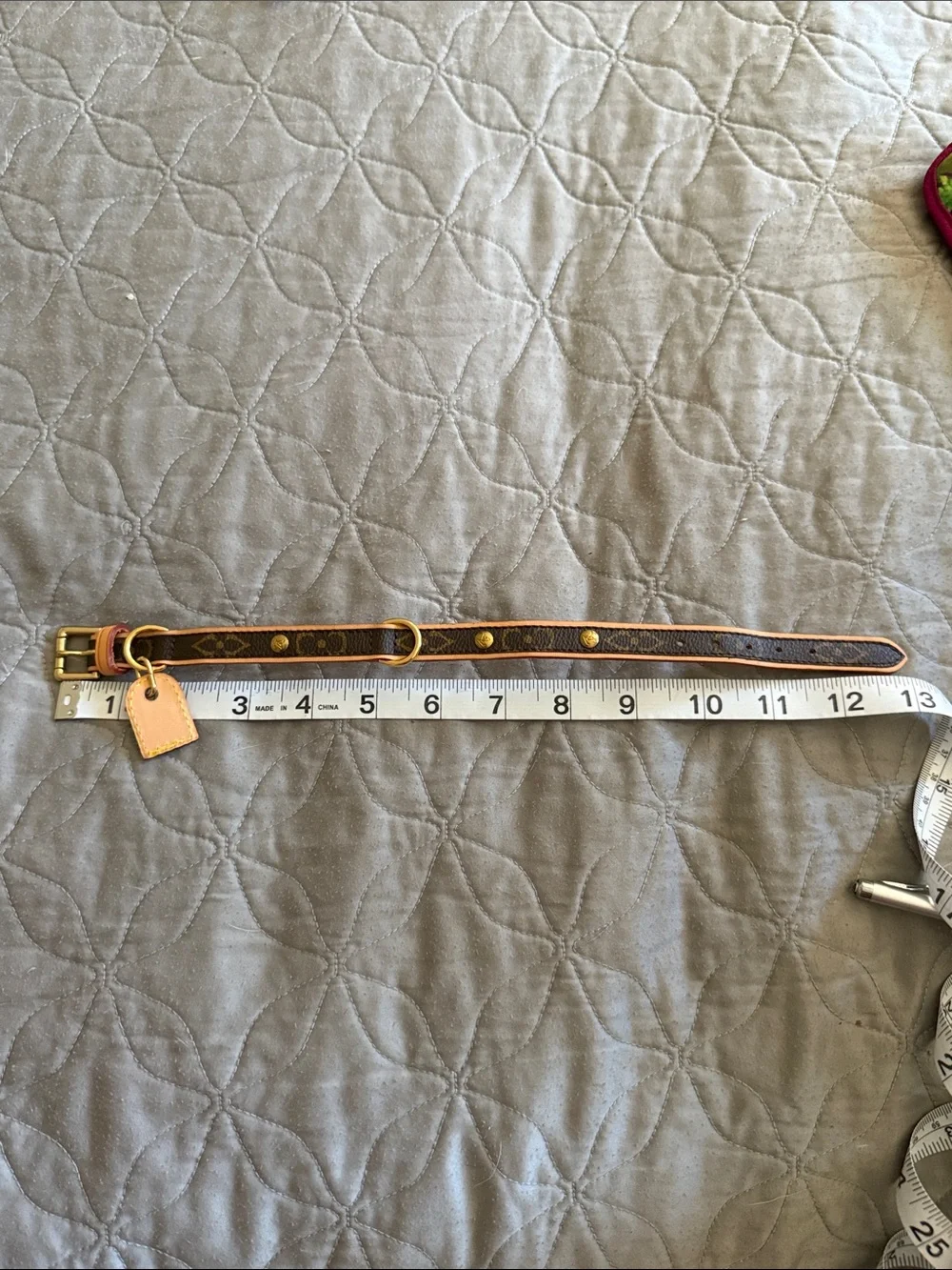 Louis Vuitton Barter Dog collar